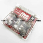 JDM 4pc Bull Lock Locking Lug Nut Set 